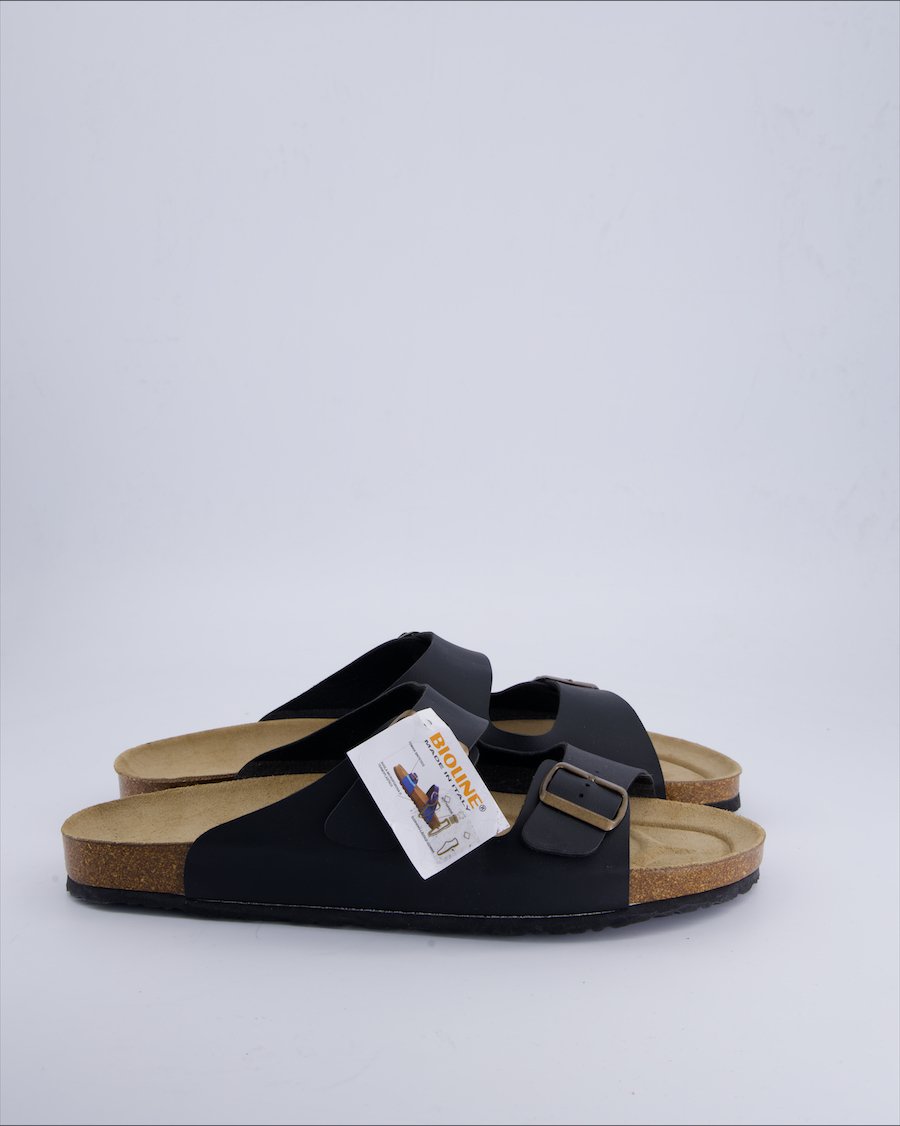 Bioline Sandals Leather Black 48 EU
