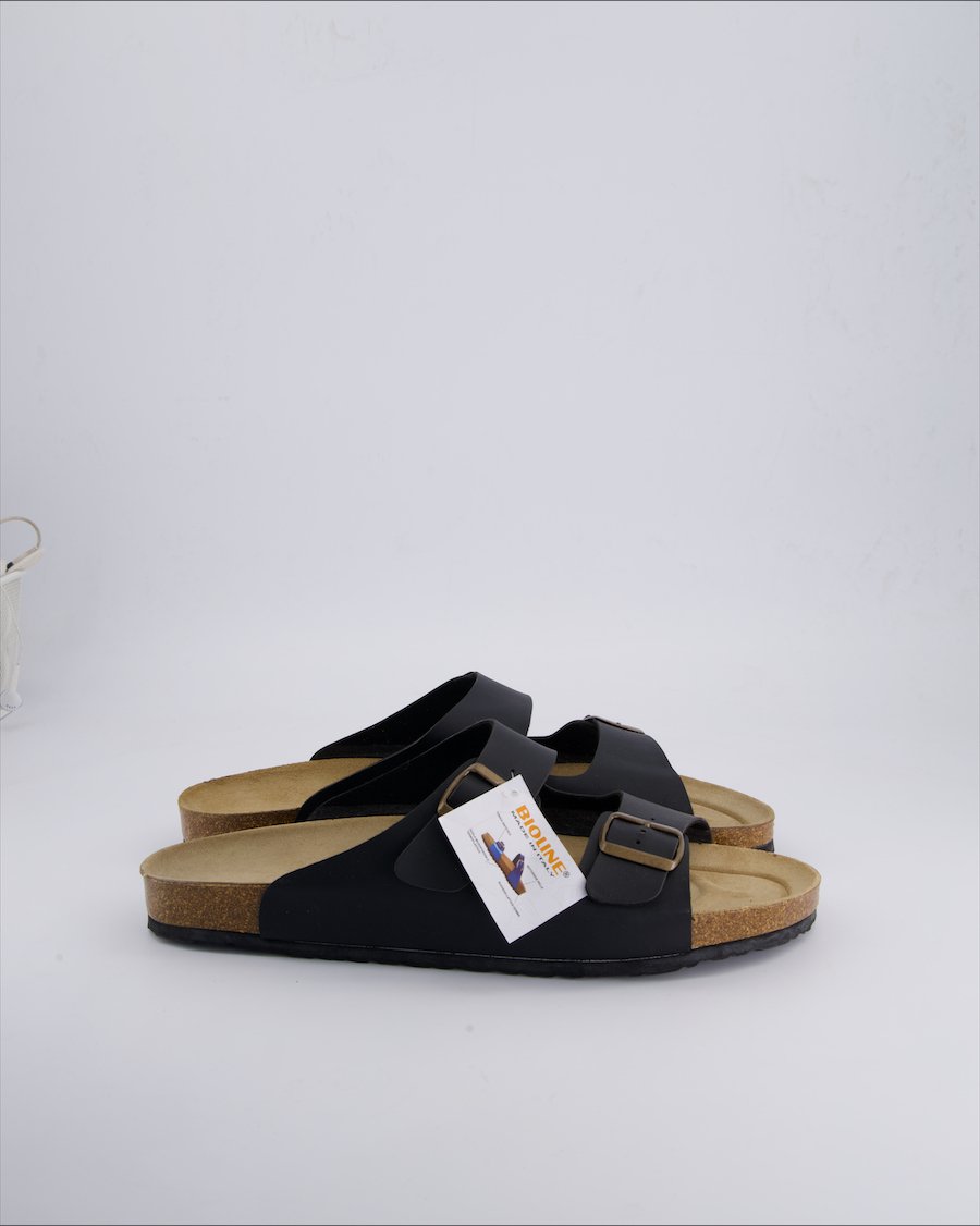 Bioline Sandals Leather Black 48 EU