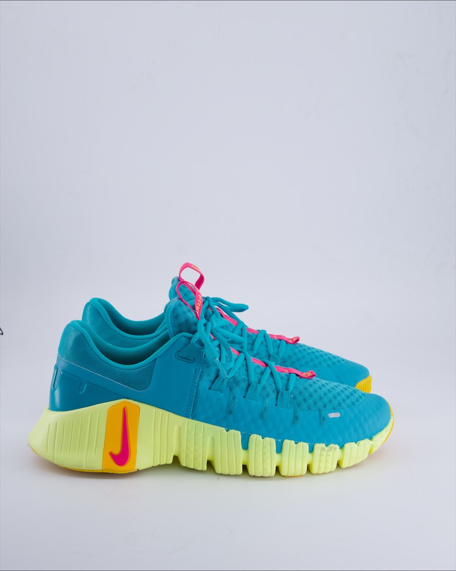Nike Free Mecton 5 High trainers Cloth Turquoise 45 EU