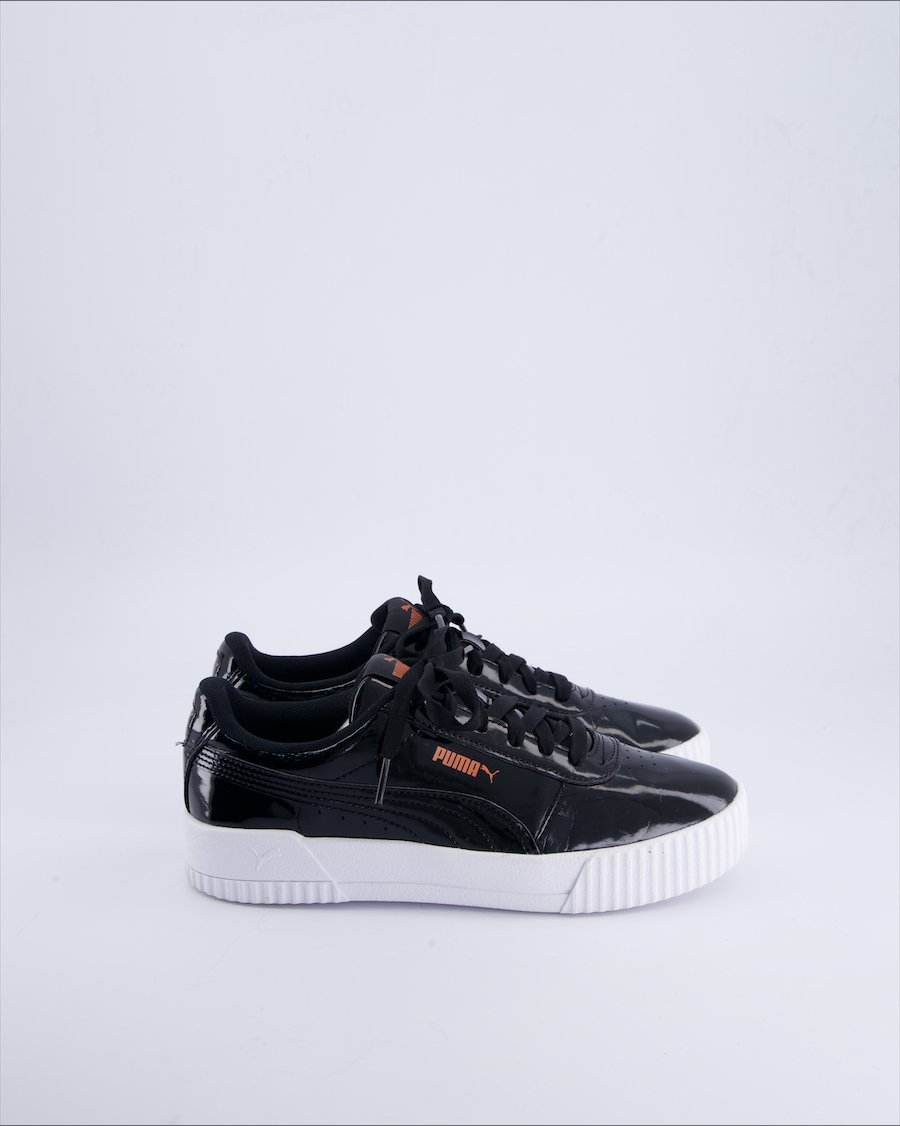 Puma Trainers Leather Black 39 EU