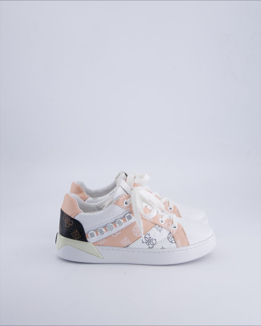 Guess Trainers Leather White 37 EU