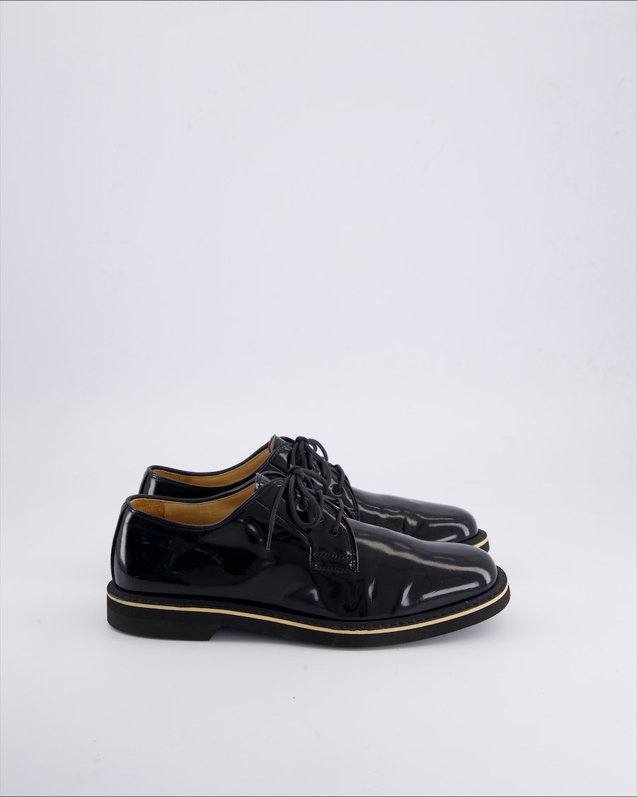 Navyboot Lace ups Leather Black 37.5 EU