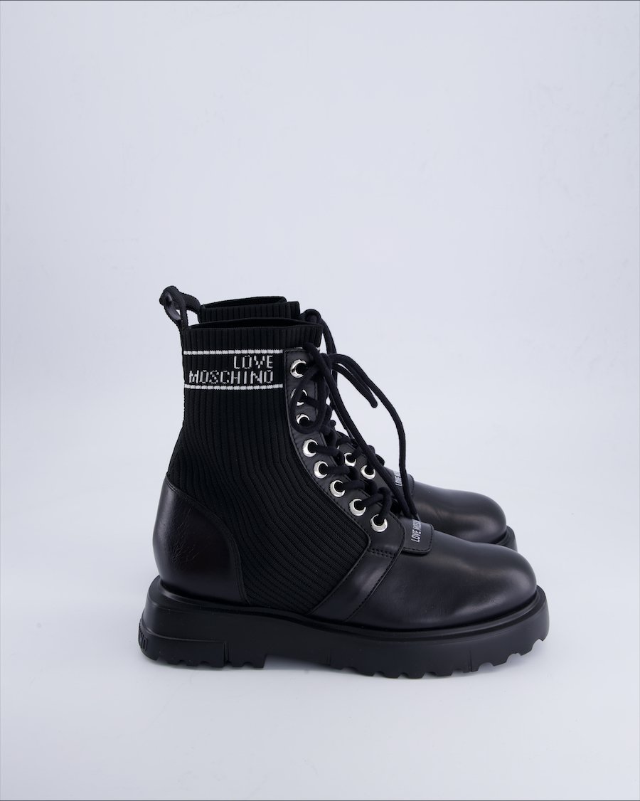 Love Moschino Others Leather Black 38 EU
