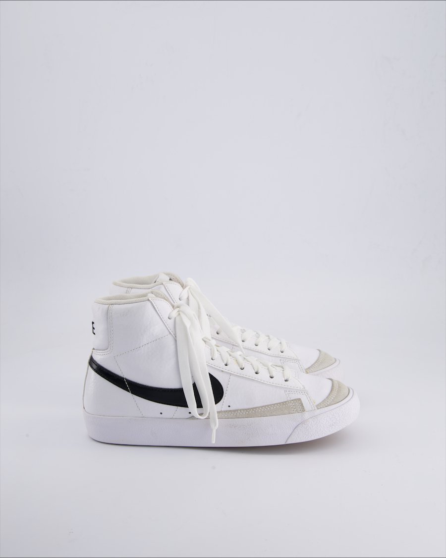 Nike Blazer Trainers Leather White 38 EU