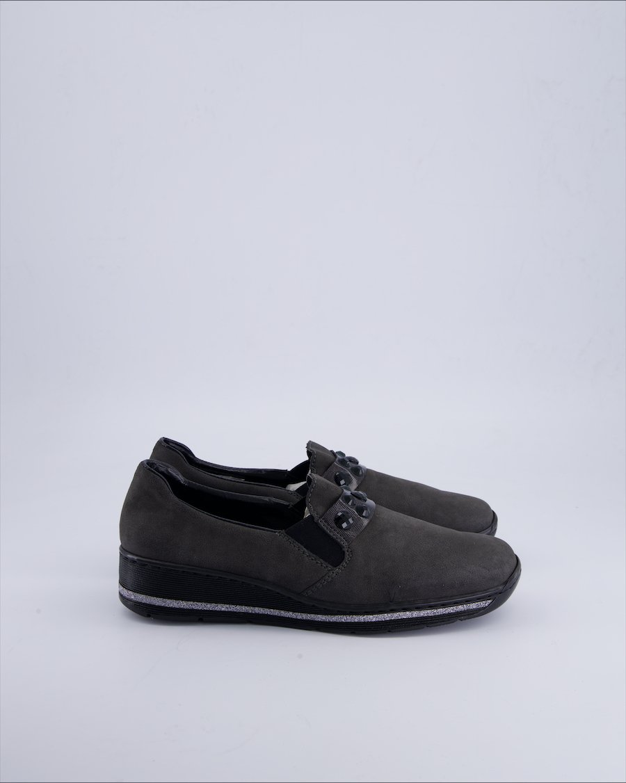 Rieker Others Leather Anthracite 40 EU