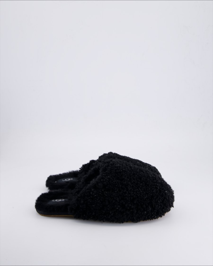 UGG Flats Faux fur Black 37 EU