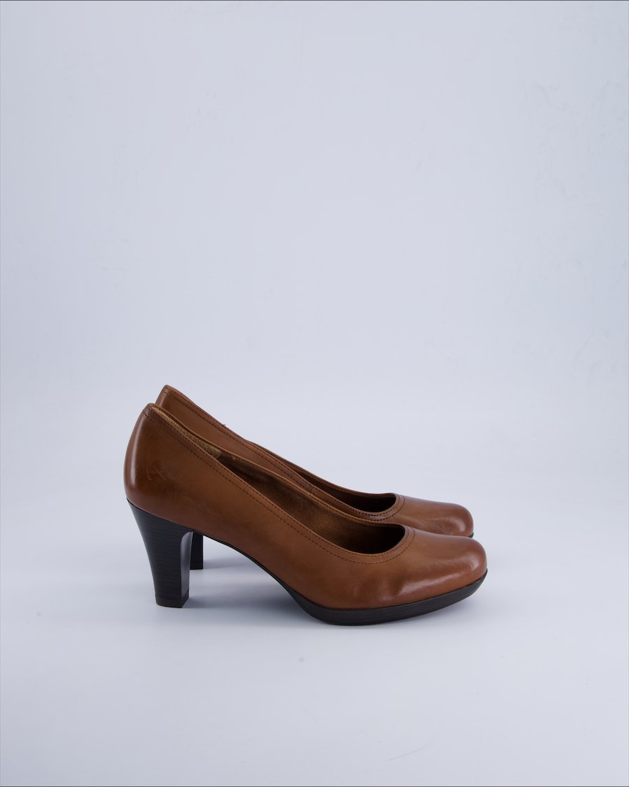 Tamaris Heels Leather Brown 39 EU