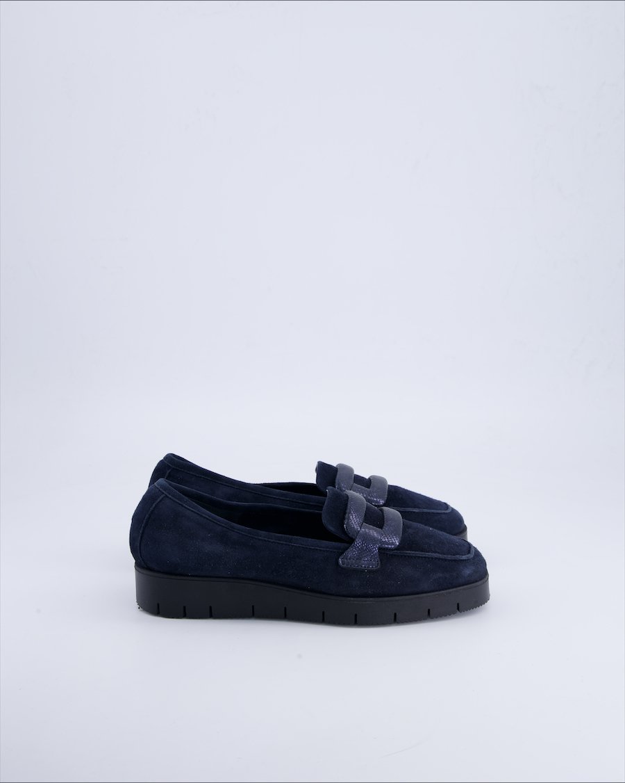 Reqins Flats Suede Blue 36 EU