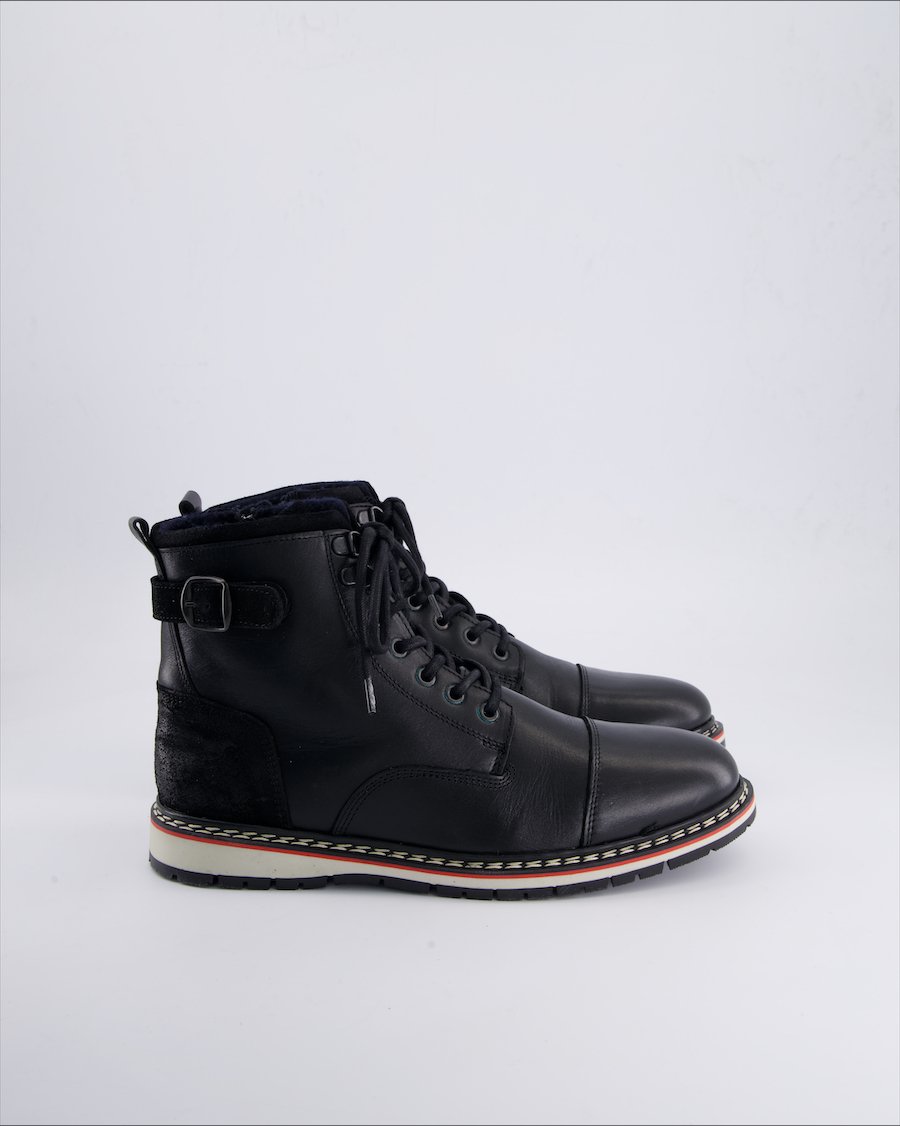 Mustang Boots Leather Black 43 EU