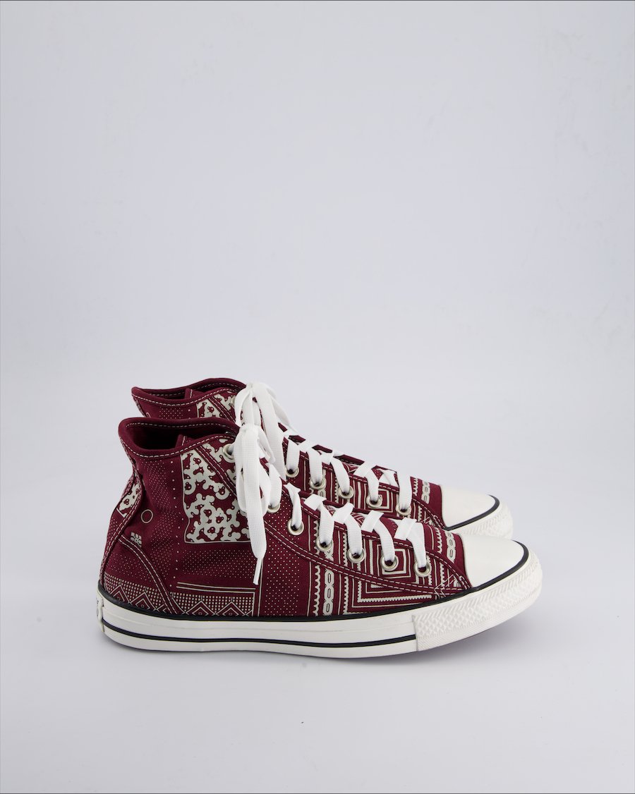 Converse High trainers Cloth Burgundy 42 EU