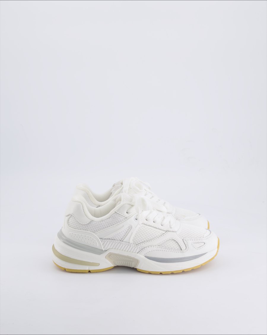 Zara Trainers Leather White 36 EU