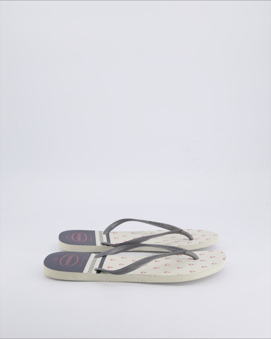 Havaianas Sandals Rubber White 44 EU