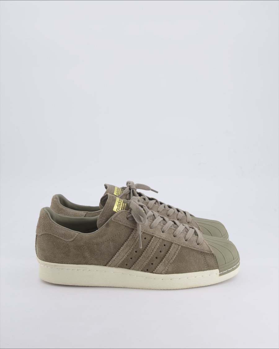 Adidas Low trainers Suede Ecru 44 EU