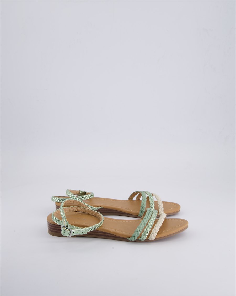 Anna Field Sandals Vegan leather Green 38 EU