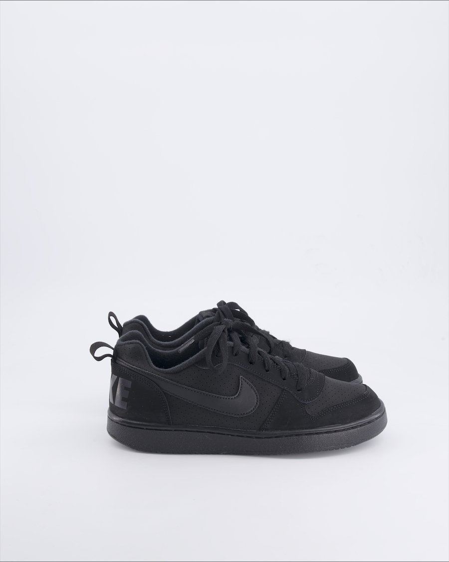 Nike Court Borough Low Trainers Leather Black 39 EU