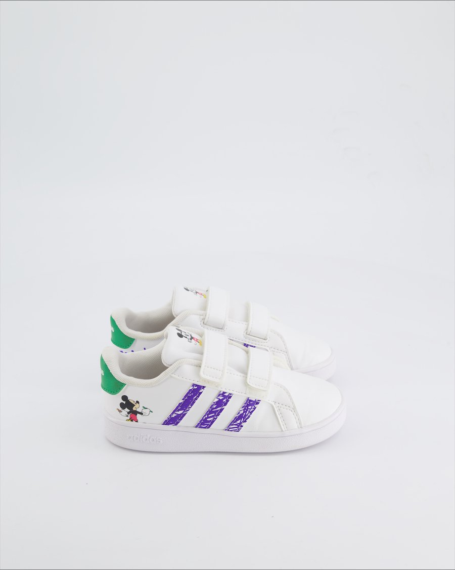 Adidas Hook-and-loop trainers Leather White EU 27