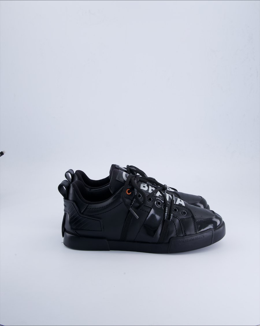 Dolce & Gabbana Low trainers Leather Black 43 EU