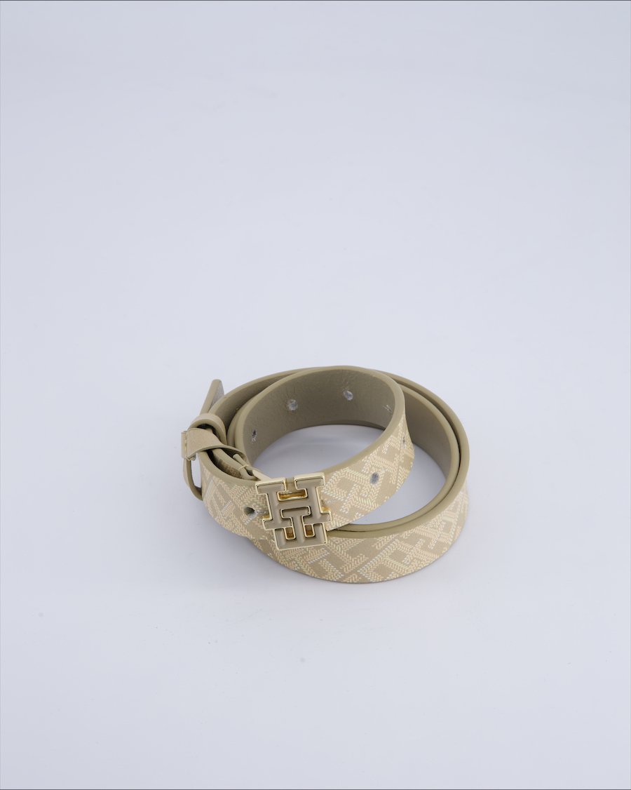 Tommy Hilfiger Chains Leather Beige 80 cm