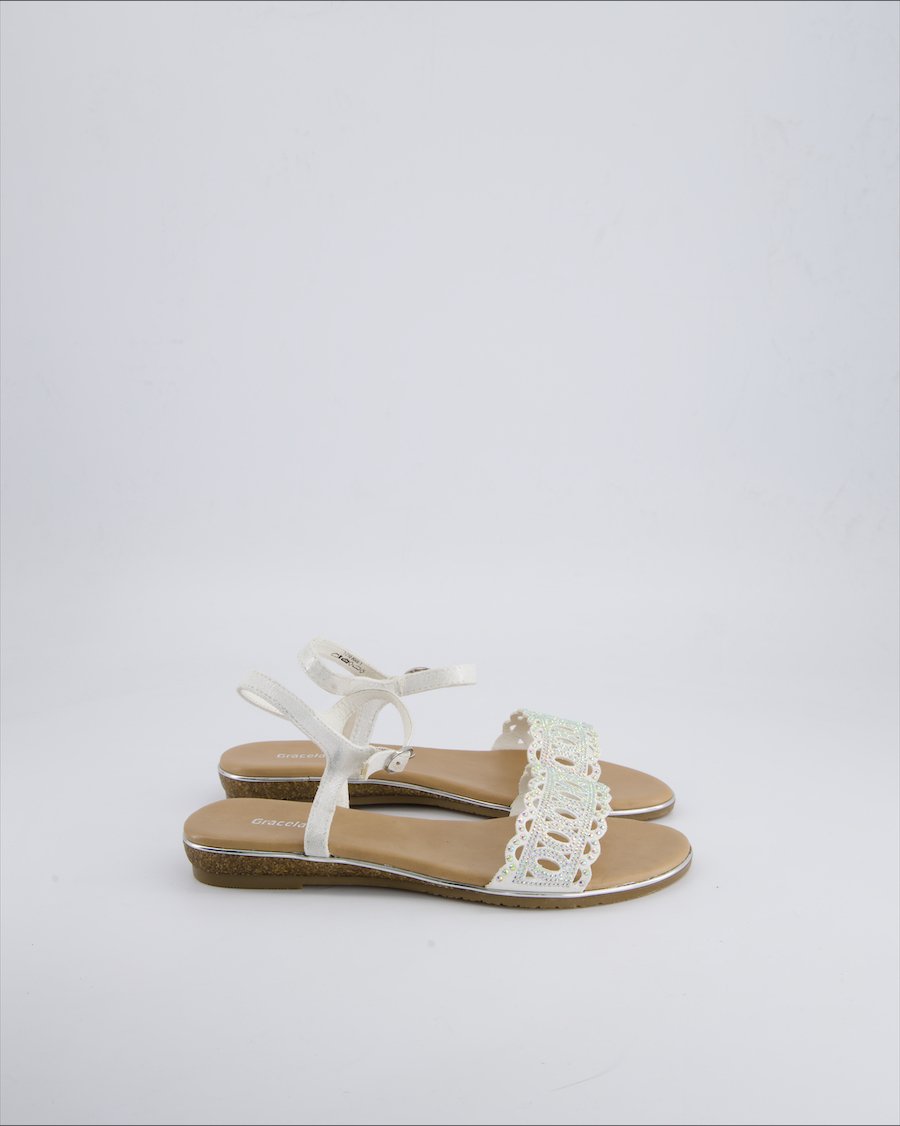 Graceland Sandals Vegan leather White 37 EU
