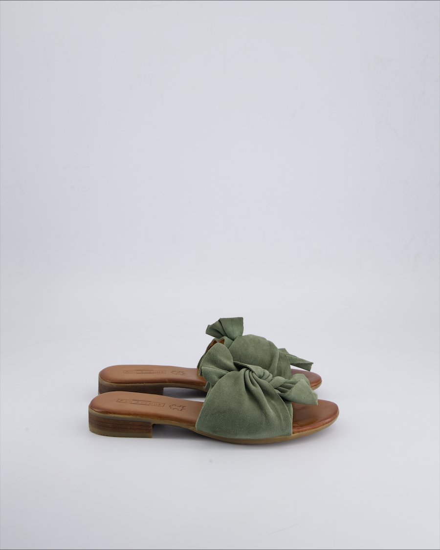 5th Avenue Sandals Suede Green 37 EU