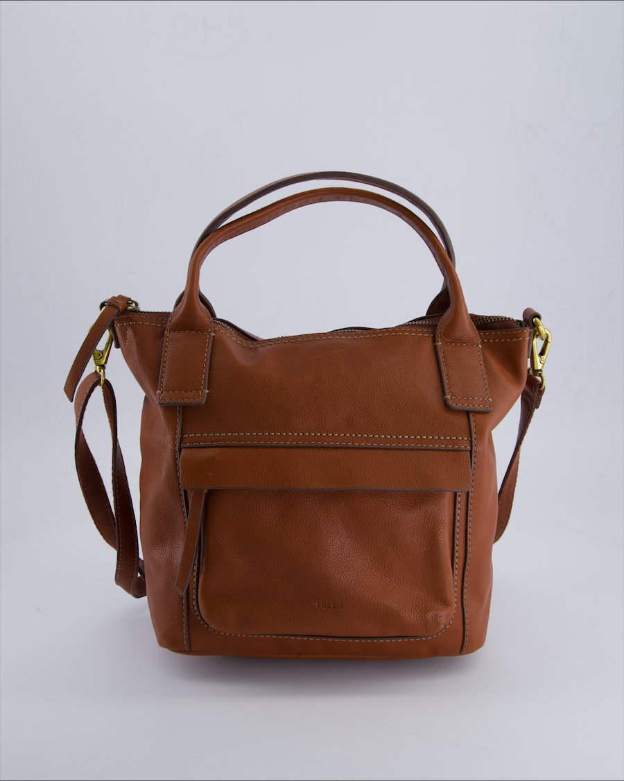 Fossil Crossbody bags Leather Brown