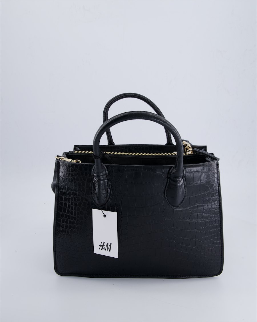 H&M Crossbody bags Vegan leather Black