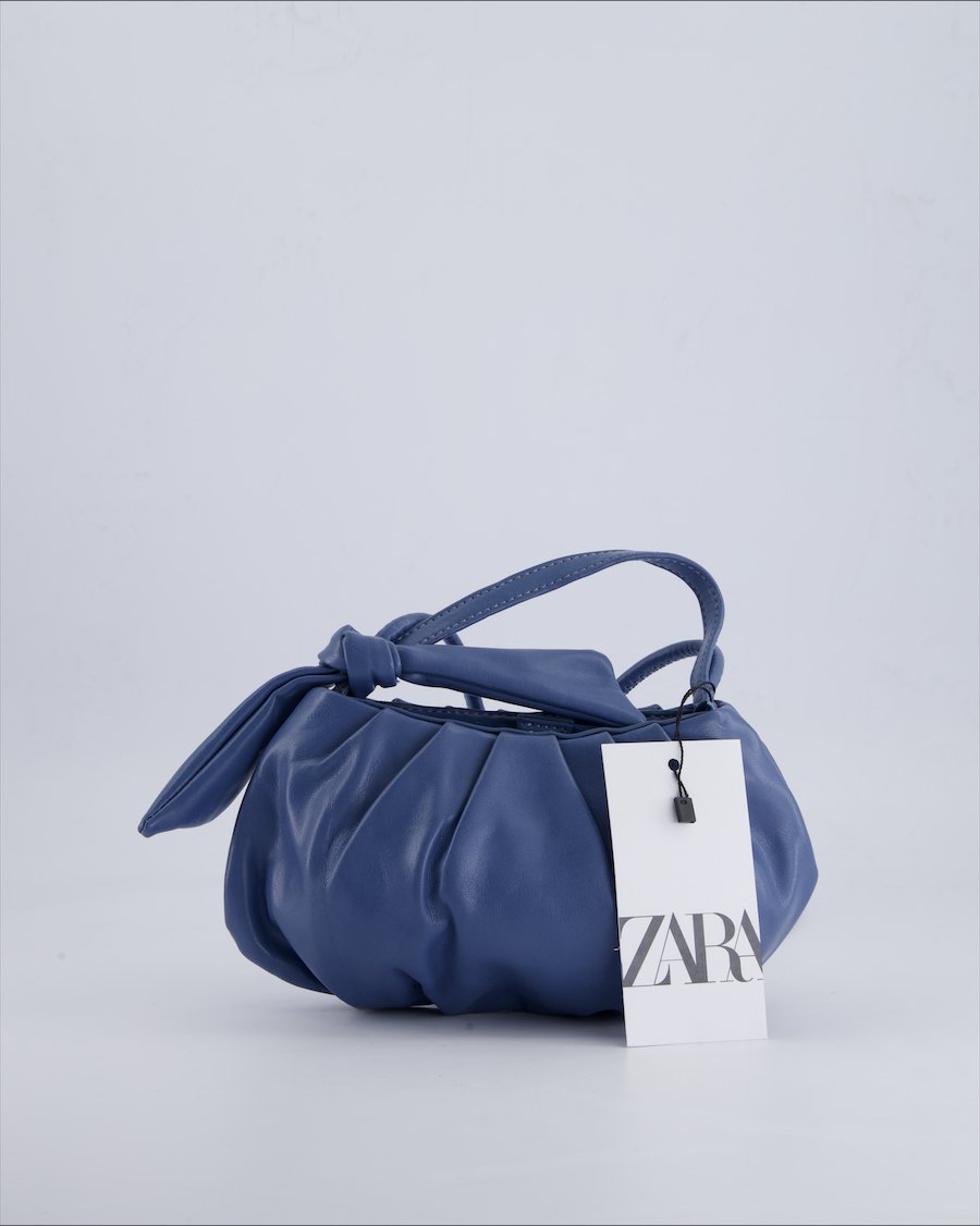 Zara Crossbody bags Leather Blue