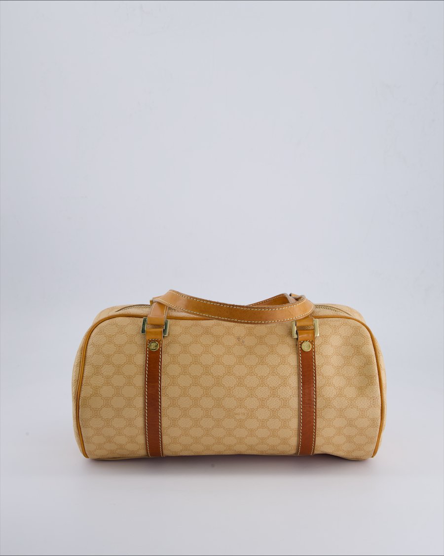 Celine Handbags Leather Beige