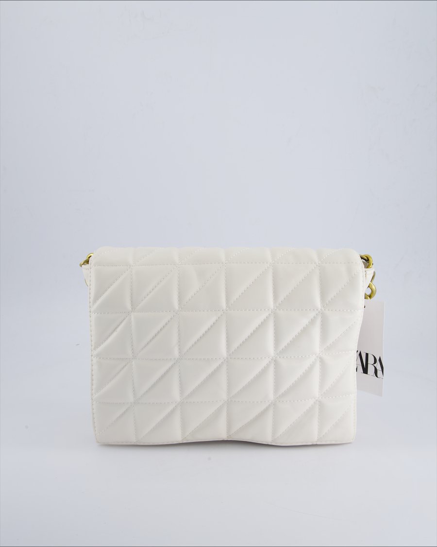 Zara Shoulder bags Vegan leather White