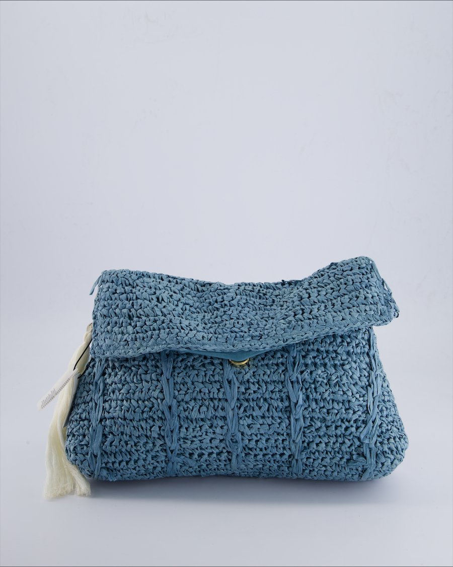 Parfois Handbags Wicker Turquoise