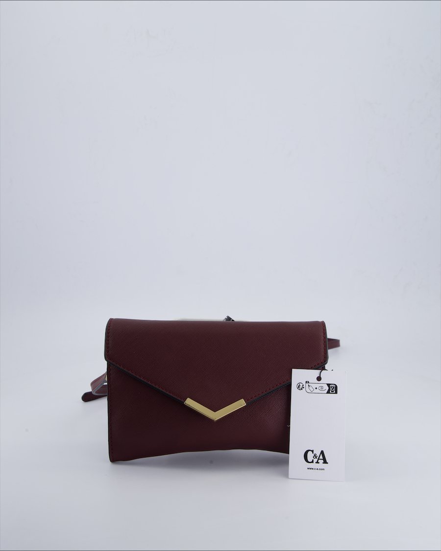 C&a Crossbody bags Polyester Burgundy
