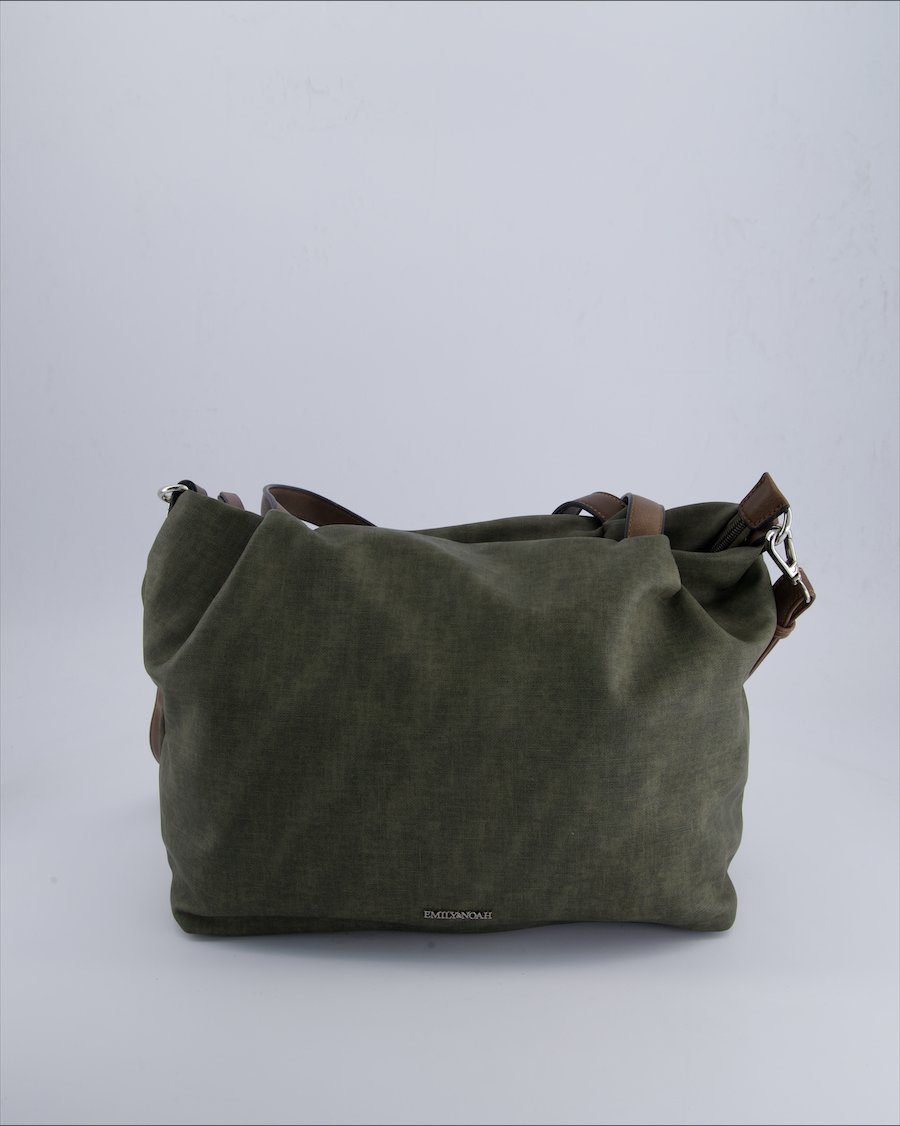 Emily & Noah Shoulder bags Leather Khaki