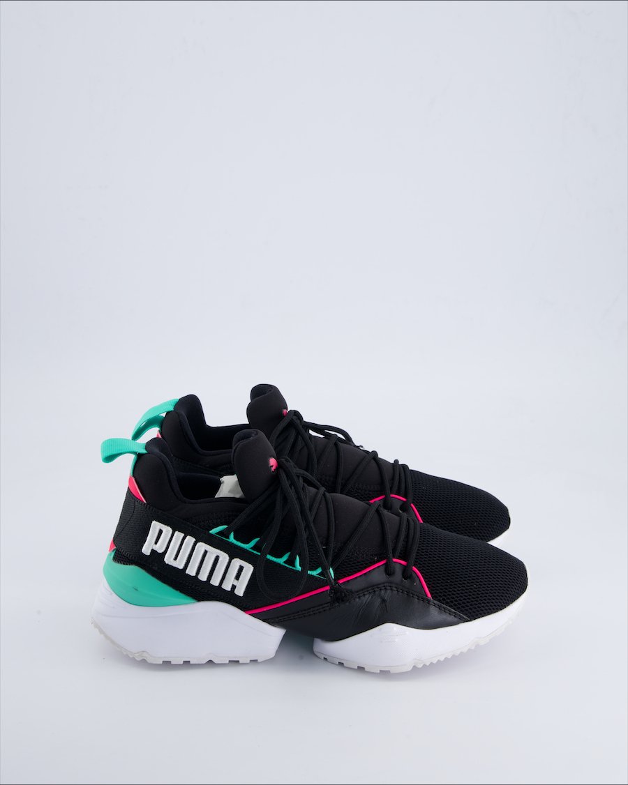 Puma Trainers Cloth Black 38 EU