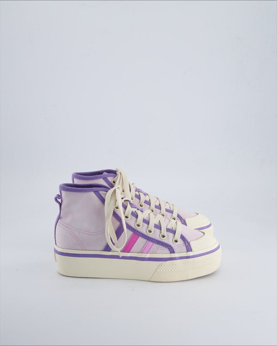 Adidas Nizza Trainers Cloth Purple 36.5 EU