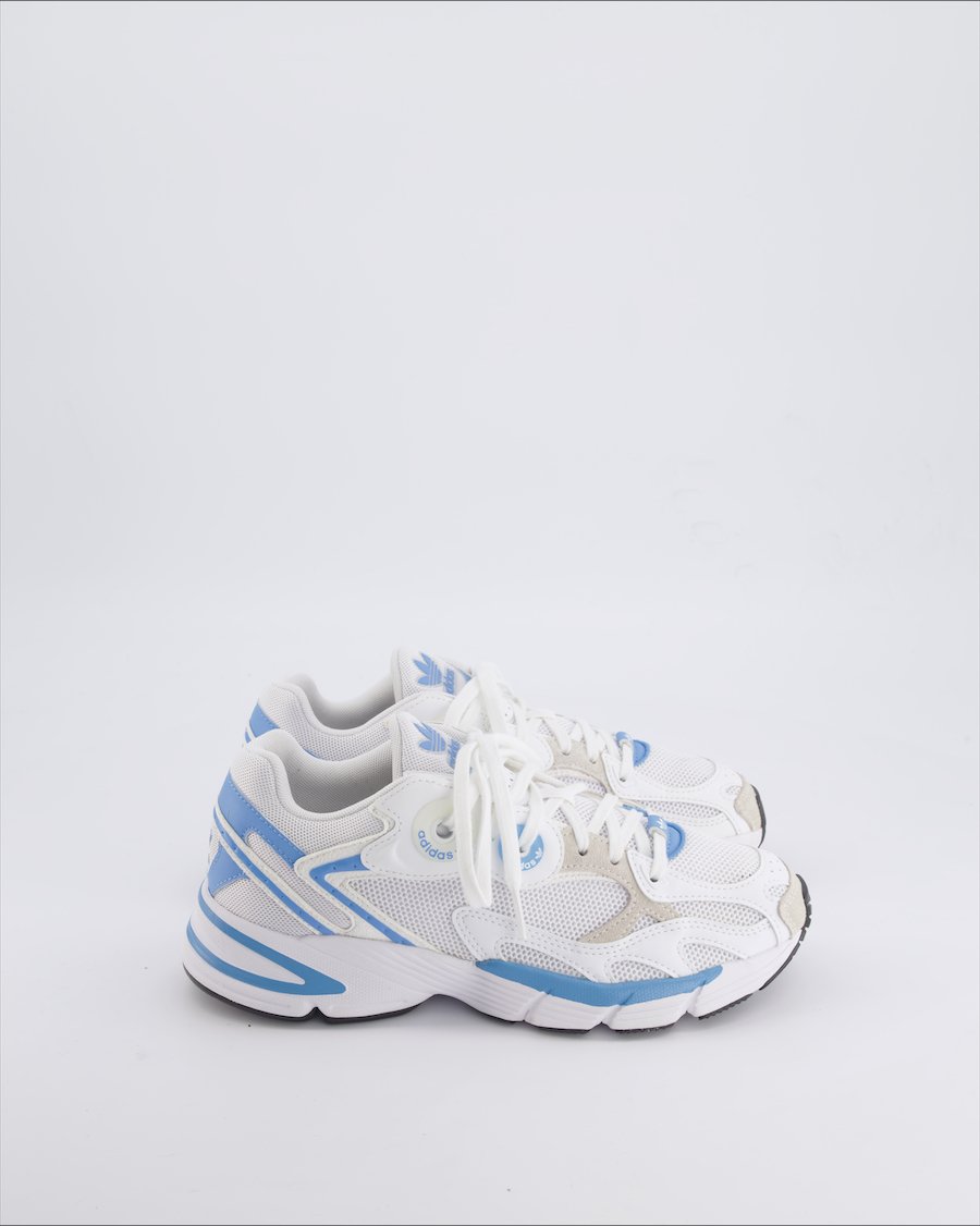 Adidas Trainers Leather Blue 38 EU