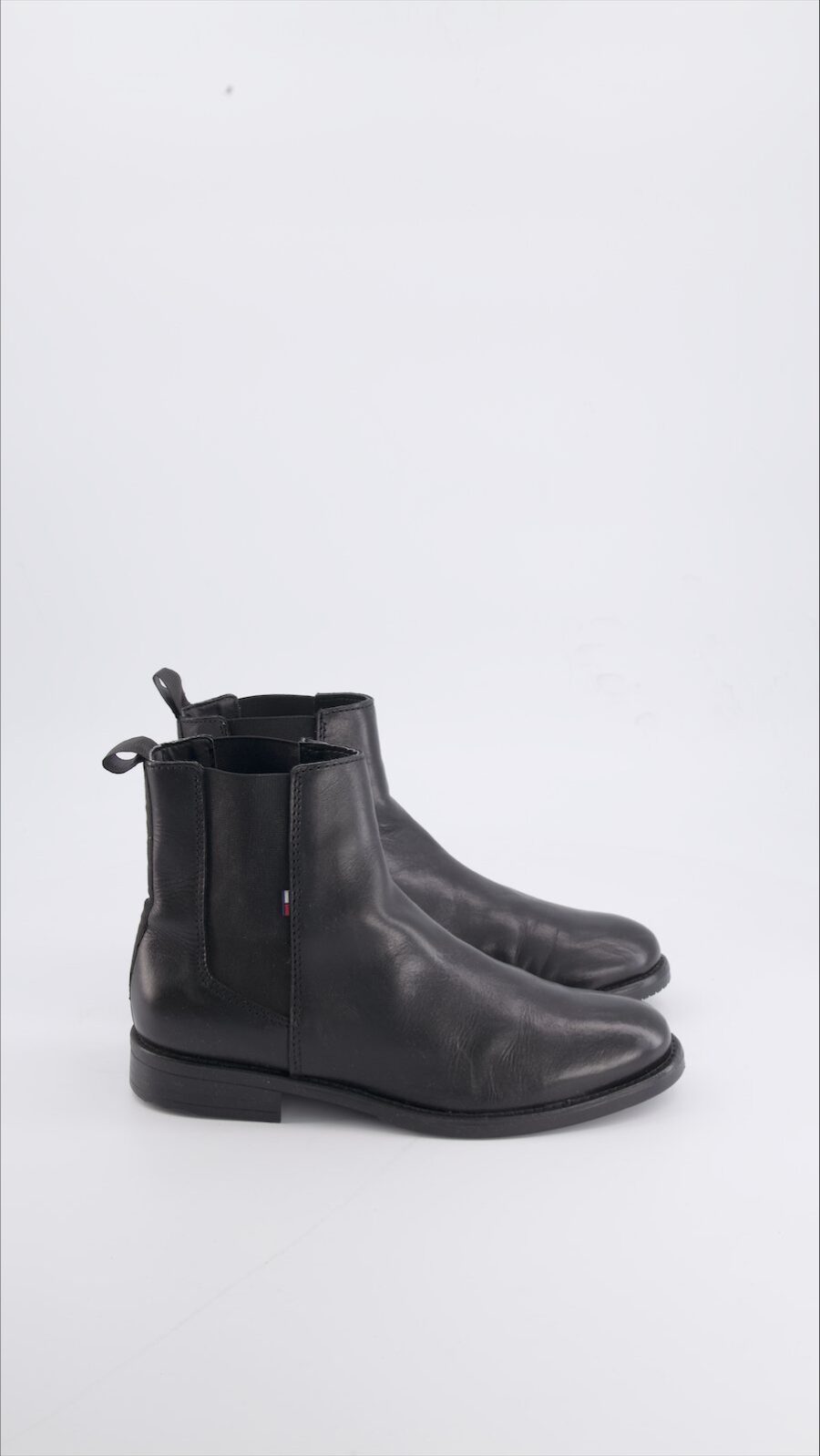 Tommy Hilfiger Ankle boots Leather Black 38 EU