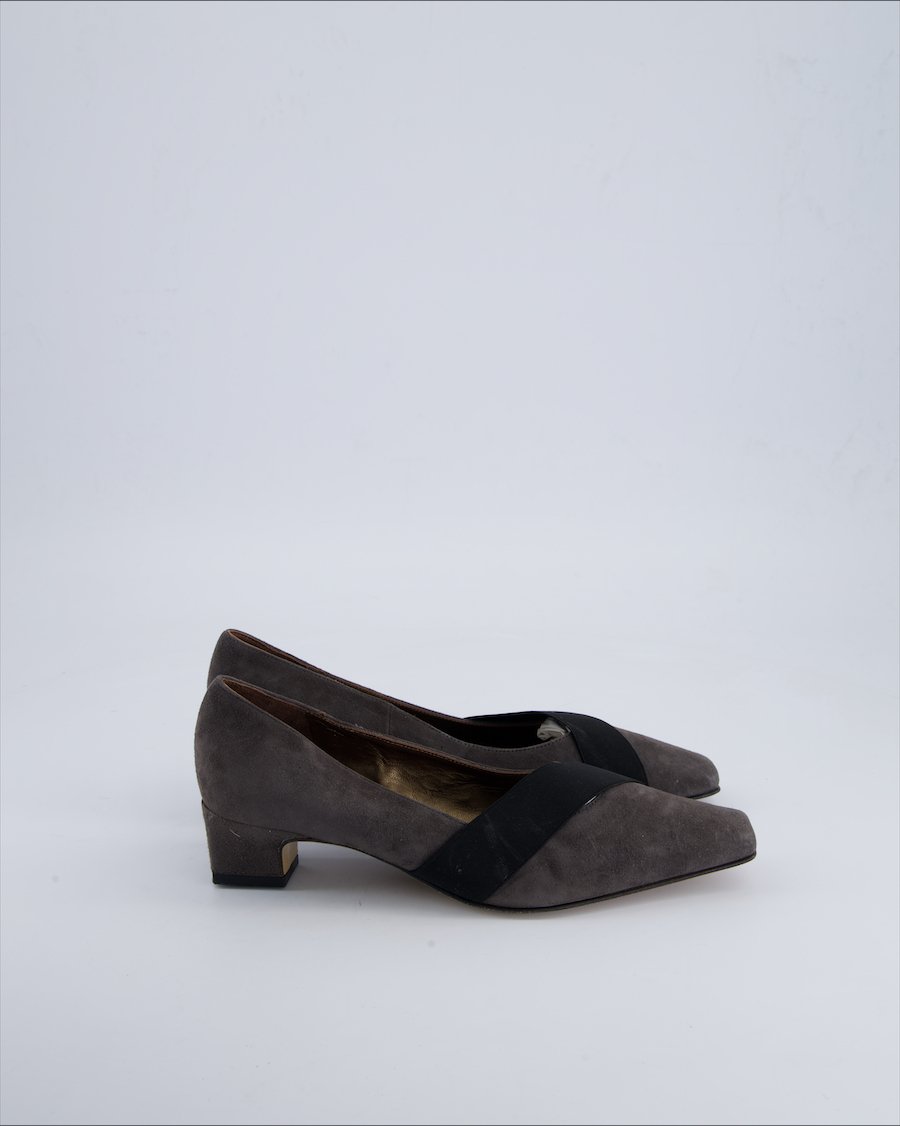 Peter Kaiser Heels Suede Grey 37.5 EU