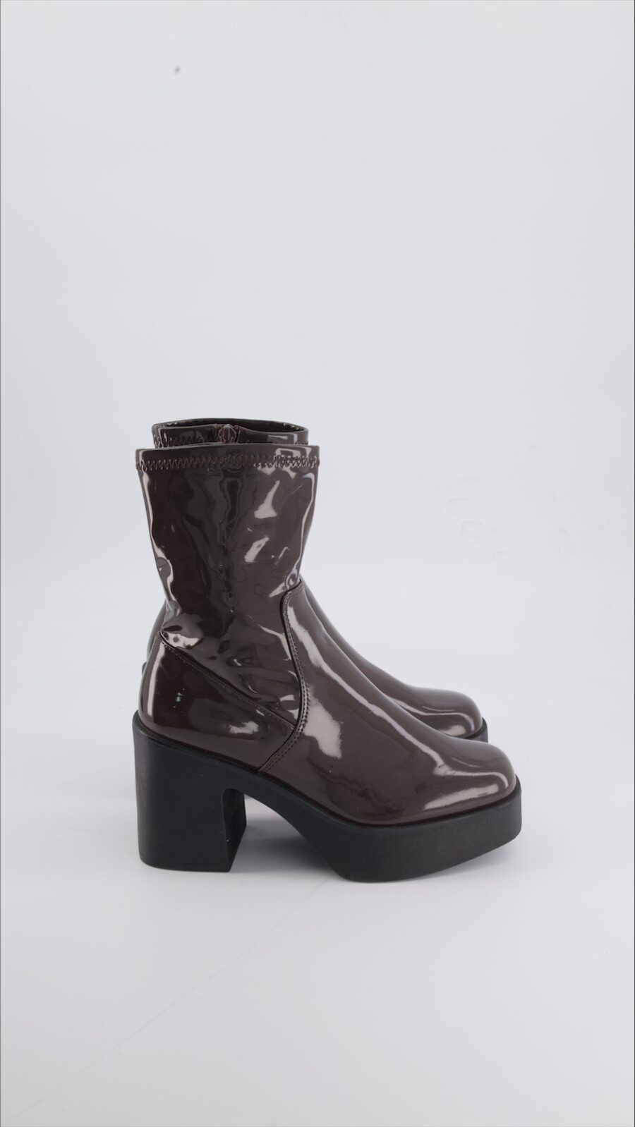 Aldo Ankle Boots Vegan leather Brown 35 EU