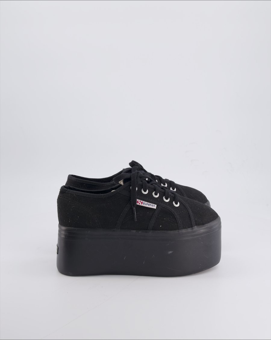 Superga Trainers Cloth Black 38 EU
