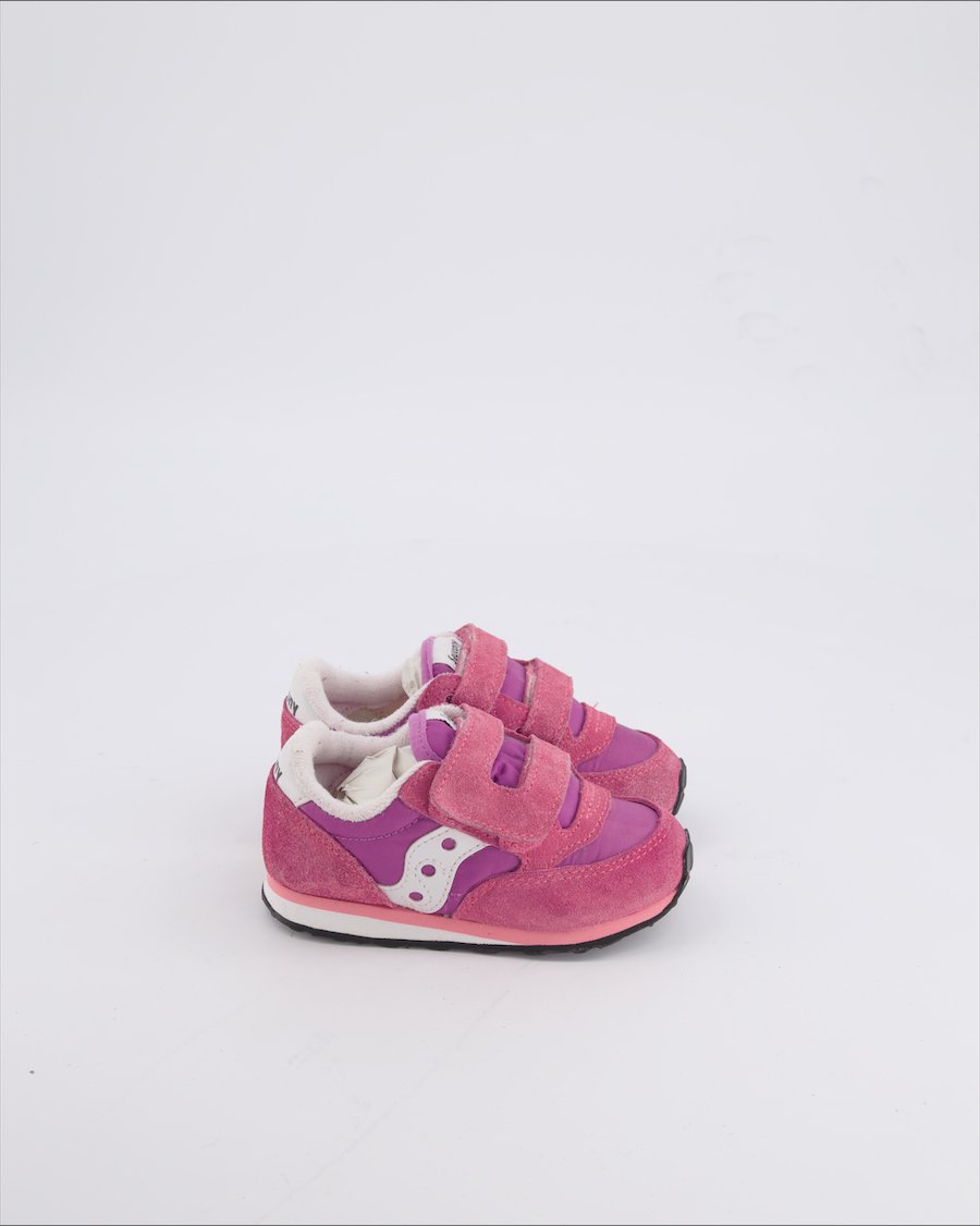 Saucony Hook-and-loop trainers Cloth Pink EU 23