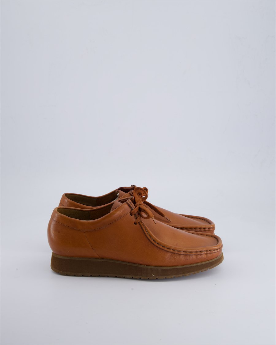 Clarks Lace ups Leather Camel 39 EU