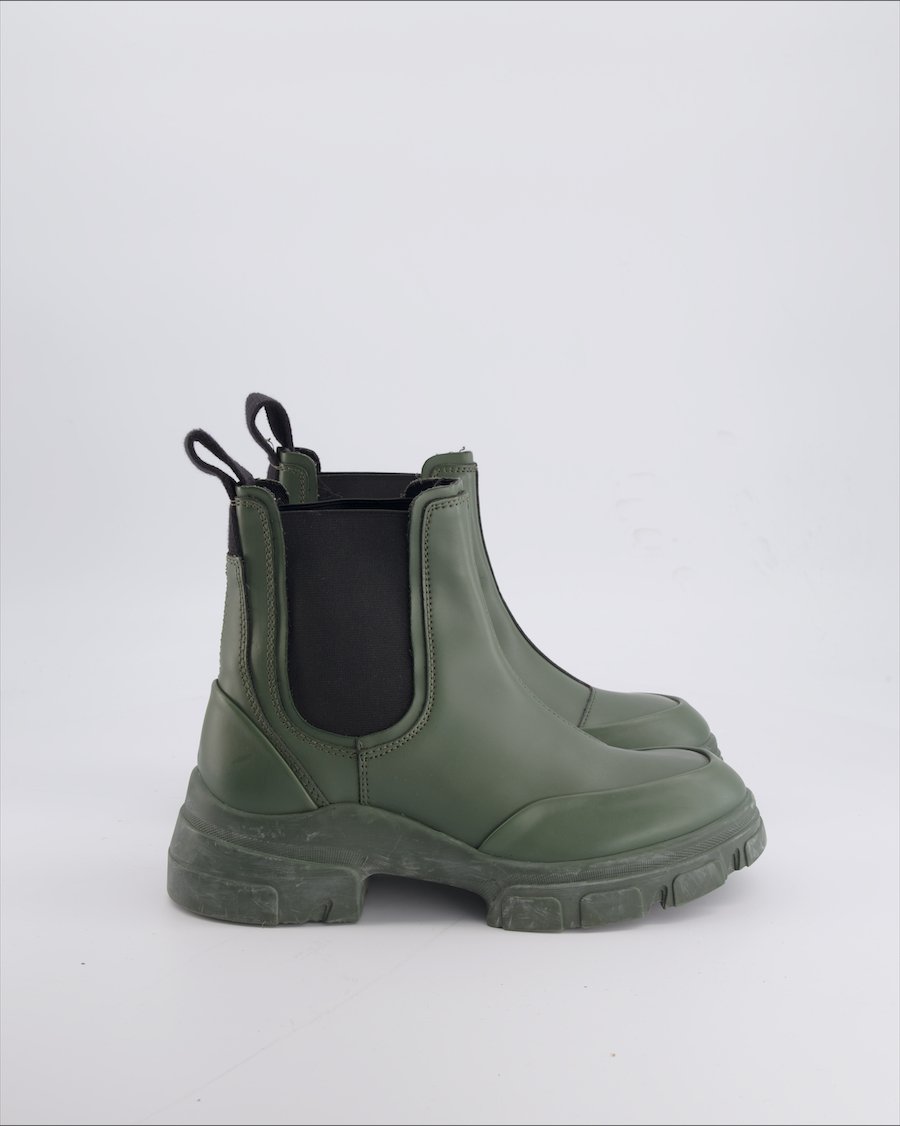 Zara Ankle boots Rubber Green 37 EU