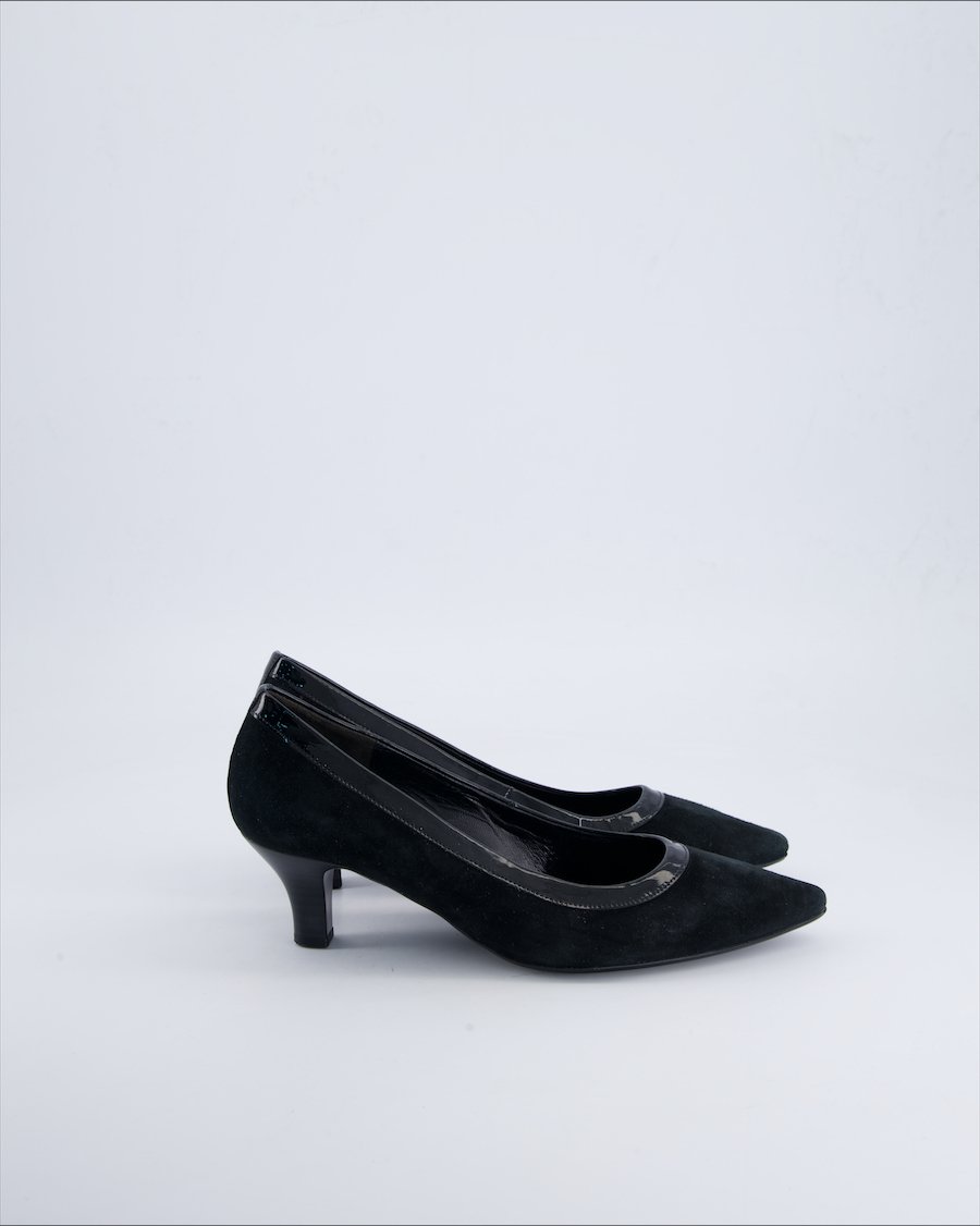 Gabor Heels Suede Black 38 EU