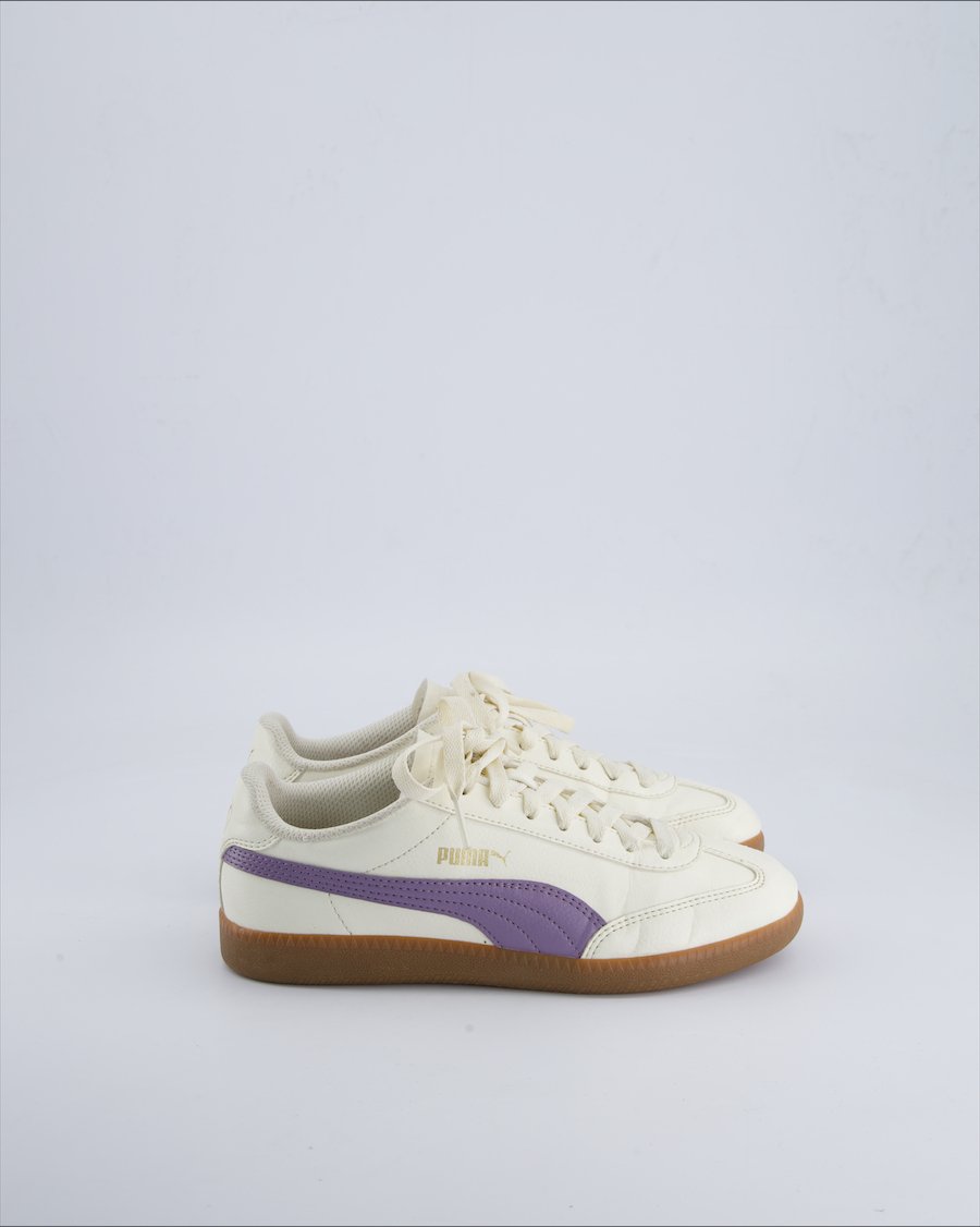 Puma Trainers Leather Beige 37.5 EU