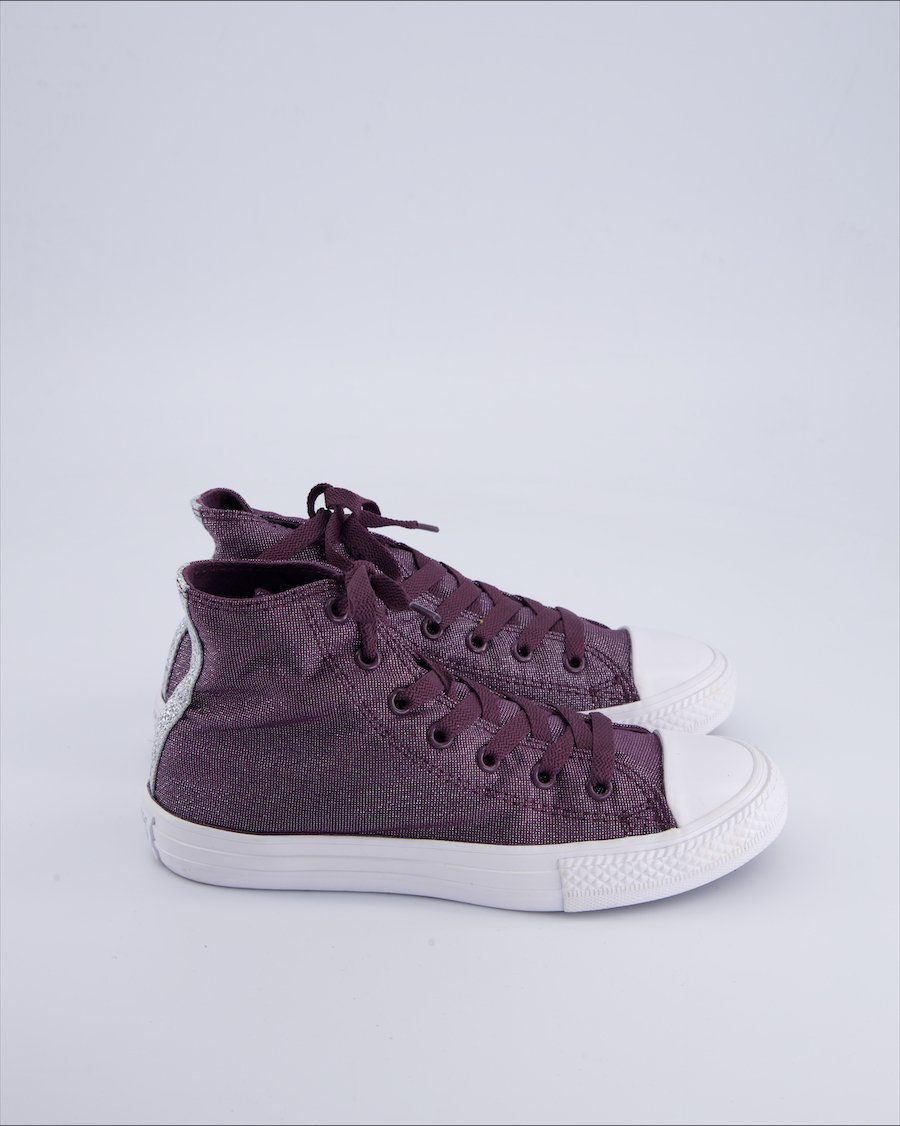 Converse Lace-up trainers Cloth Purple EU 33.5