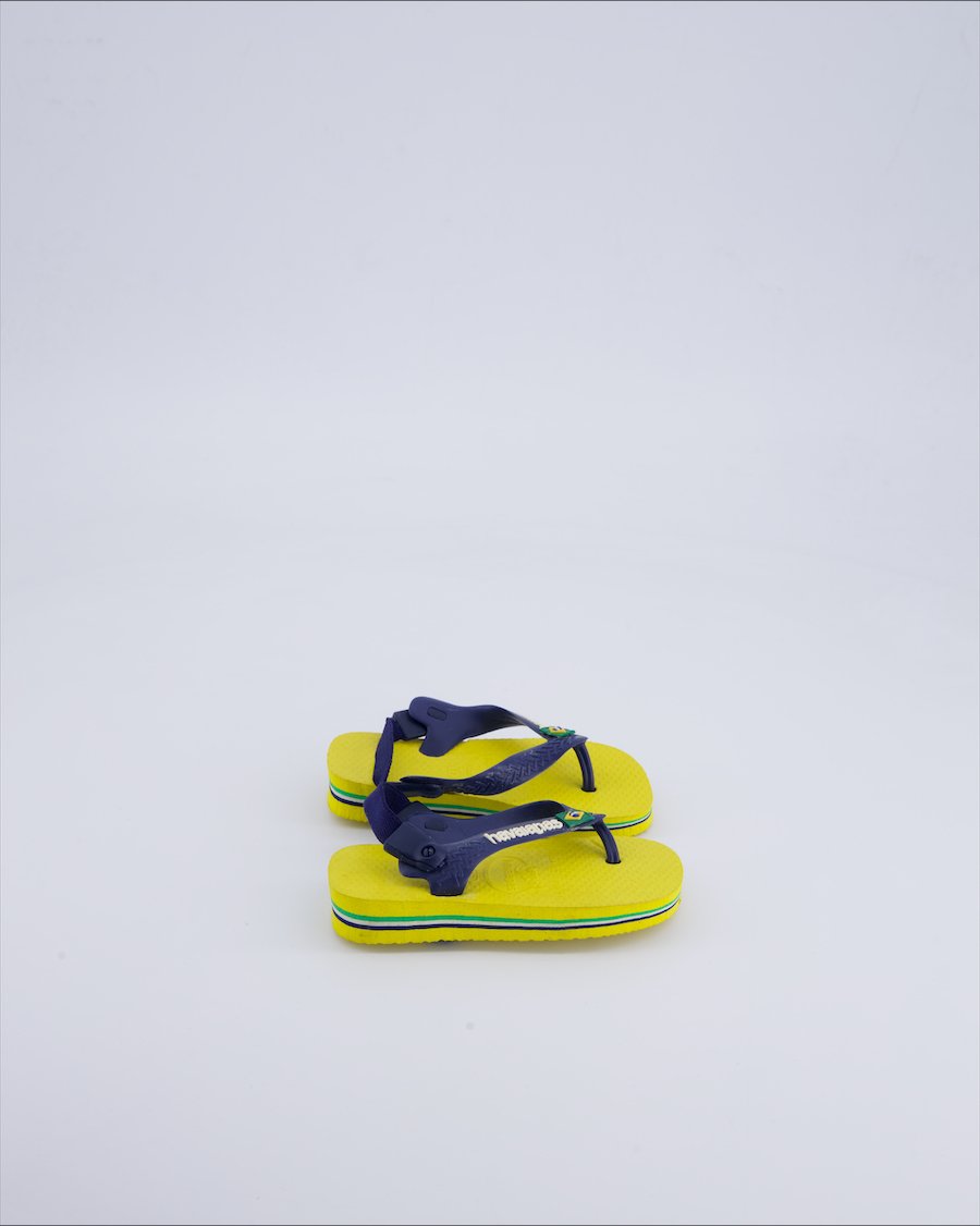 Havaianas Sandals Rubber Yellow EU 19