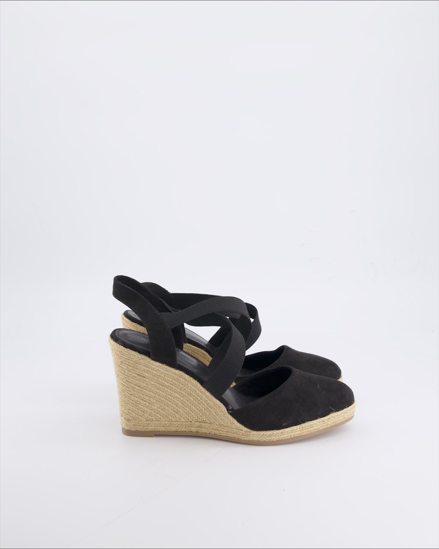 Graceland Espadrilles Suede Black 39 EU