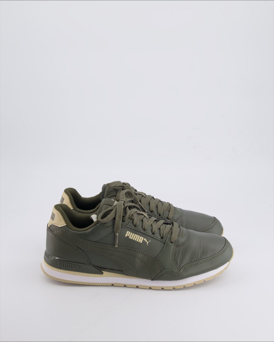 Puma Trainers Leather Green 42.5 EU