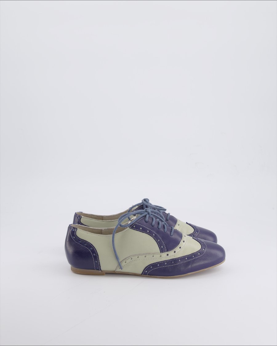 Buffalo Lace ups Leather Blue 37 EU