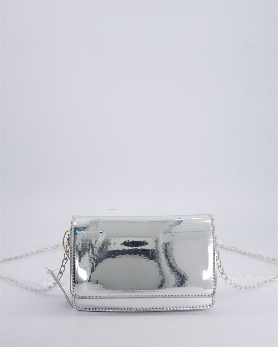 Bijou Brigitte Crossbody bags Vegan leather Silver